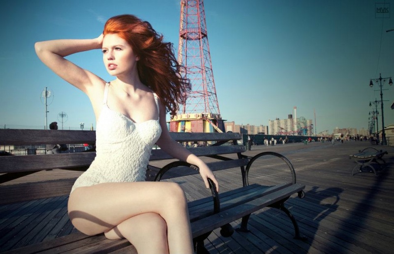 Female model photo shoot of Anggie New York 