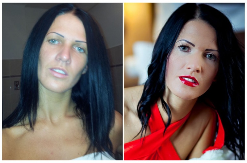 Female model photo shoot of Make Up Javorski