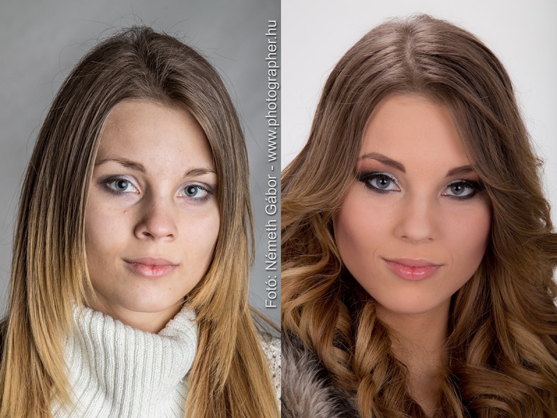 Female model photo shoot of Make Up Javorski
