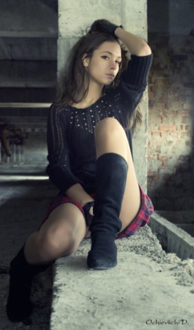 Female model photo shoot of VladislavaW