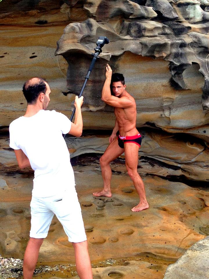 Male model photo shoot of Alex Vourliotis in Congwong Beach