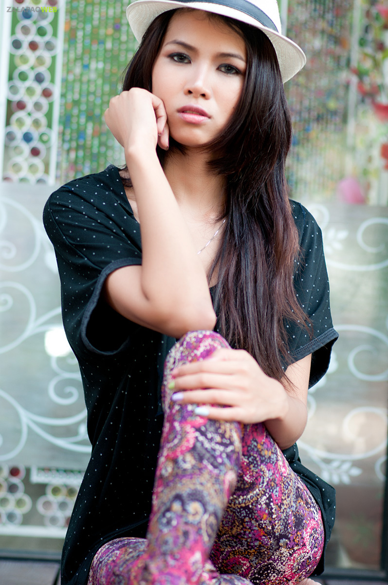 Female model photo shoot of Wiiwaa  in Bangkok Thailand