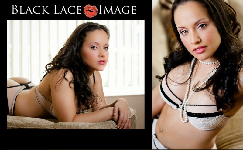 Male model photo shoot of Black Lace Image