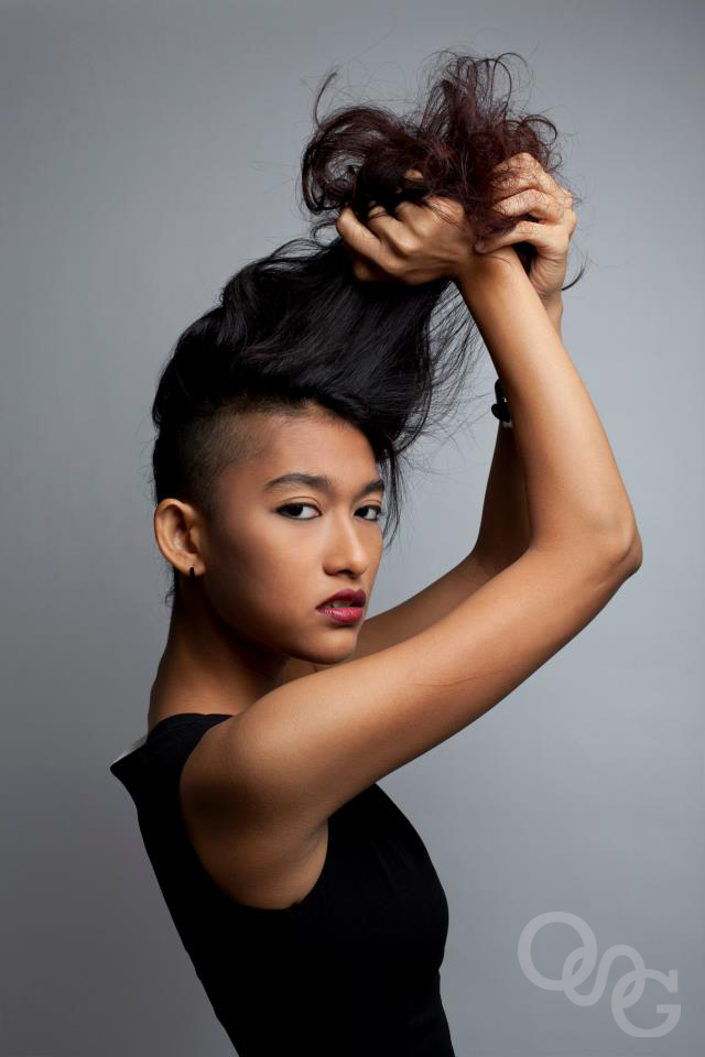 Female model photo shoot of Olivia Sari-Goerlach in Singapore