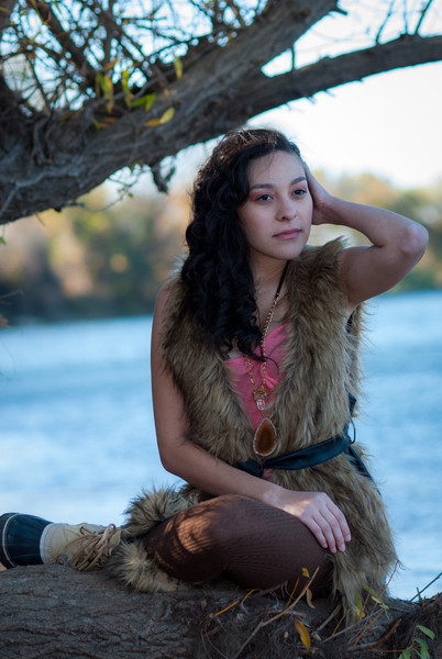 Female model photo shoot of Julyssa Villagomez  in Sacramento River