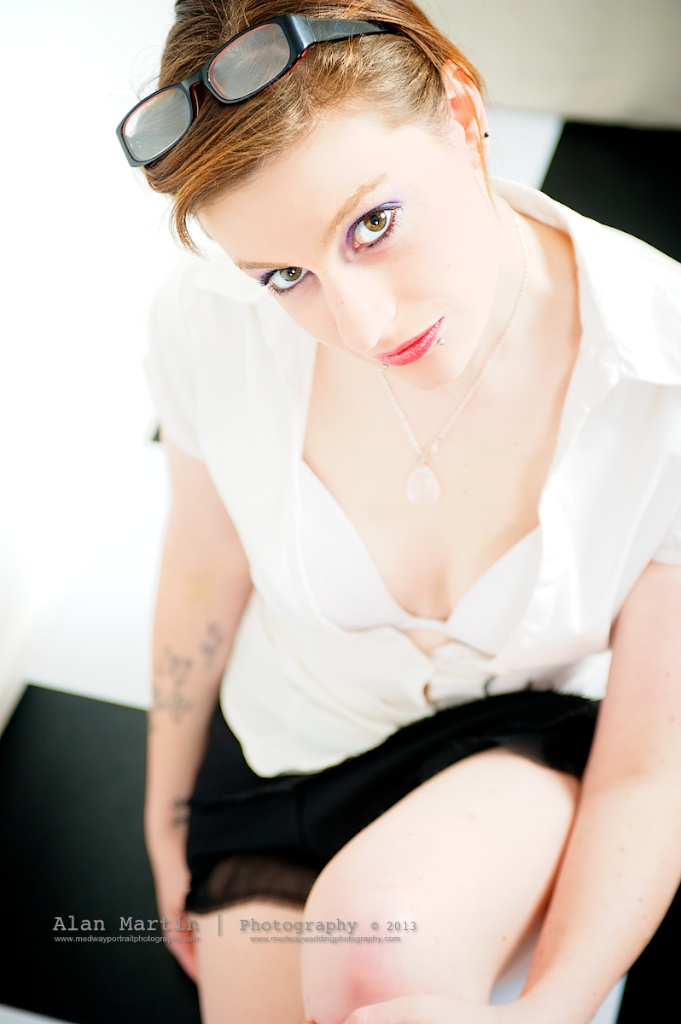 Female model photo shoot of raven_skye by Alan Martin