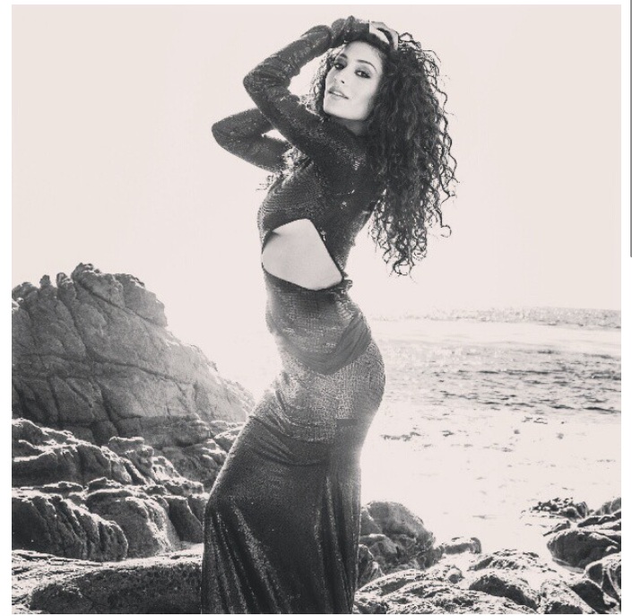 Female model photo shoot of Olivia Marie Garcia in Malibu Beach