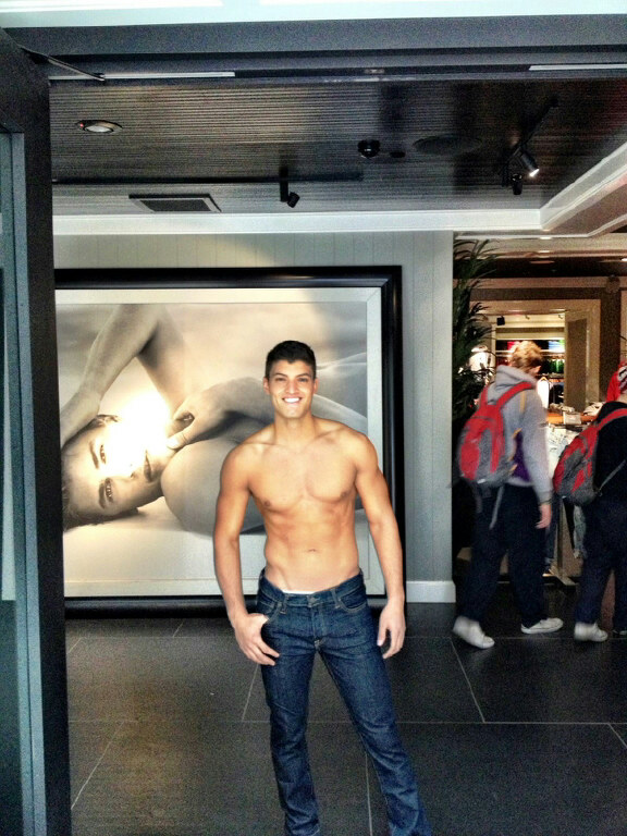 Male model photo shoot of Daniel Yepes in Eaton centre