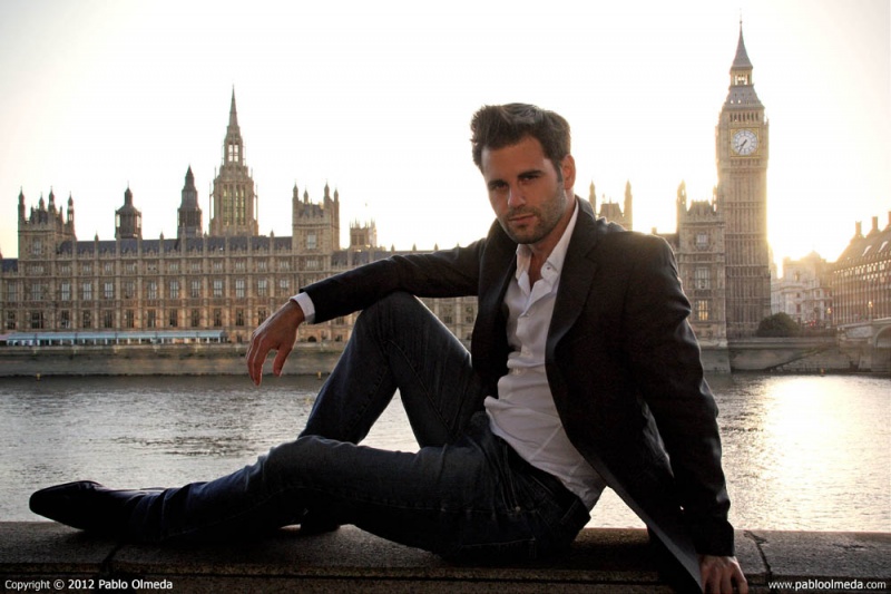 Male model photo shoot of Pablo Olmeda in London