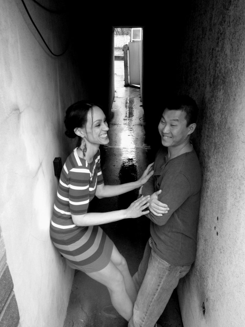 Male and Female model photo shoot of Qung Fu Tao Gua Phi, Vinny  and HeatherElaine  in Reading, PA