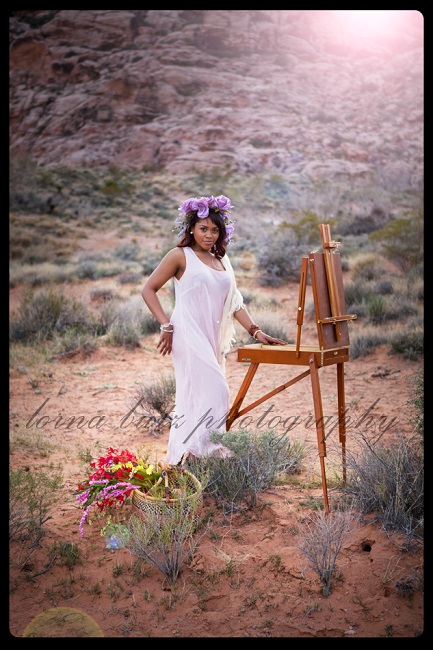Female model photo shoot of Maya Rowe in Red Rock Las Vegas