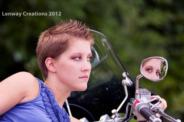 Female model photo shoot of DDeming by Lenway Creations in Mexico, NY