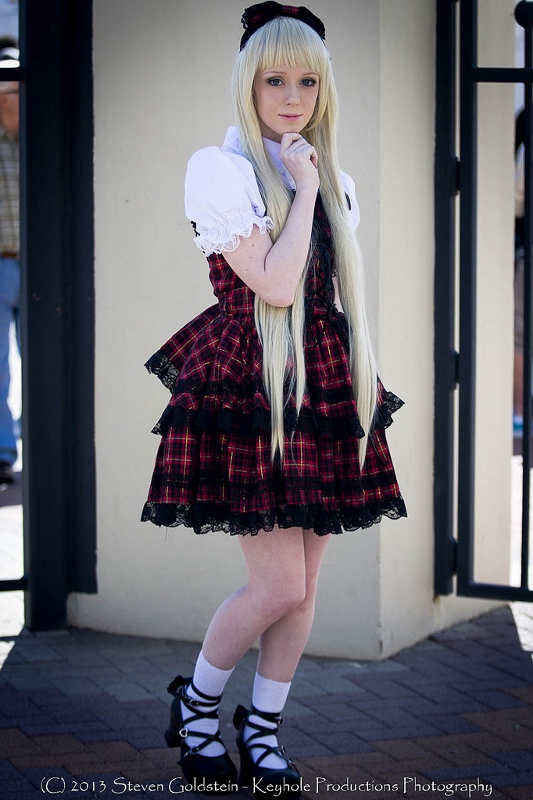 Female model photo shoot of Allison Redmond by Keyhole Productions in 2013 Japanese Matsuri