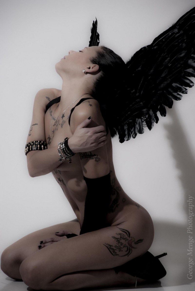Female model photo shoot of Ahisha B by GeorgeMenge Photography