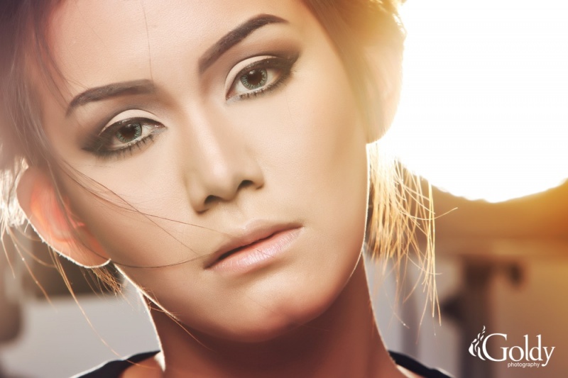 Female model photo shoot of Monica - Make Up Artist in Surabaya