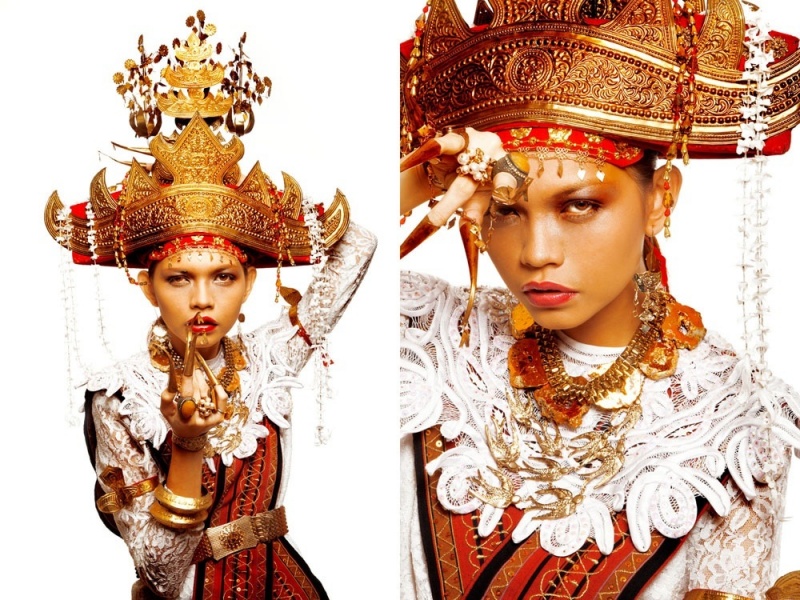 Female model photo shoot of Monica - Make Up Artist in Surabaya