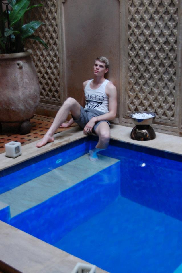 Male model photo shoot of Craig Moss in Marrakech, Morocco