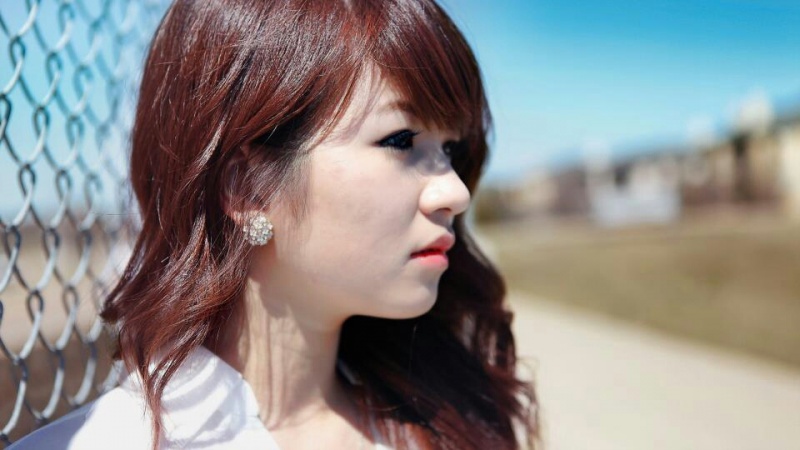 Female model photo shoot of Tracy-Hoang