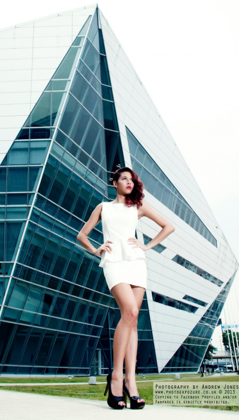 Female model photo shoot of Kiana Anora G in Bangkok University