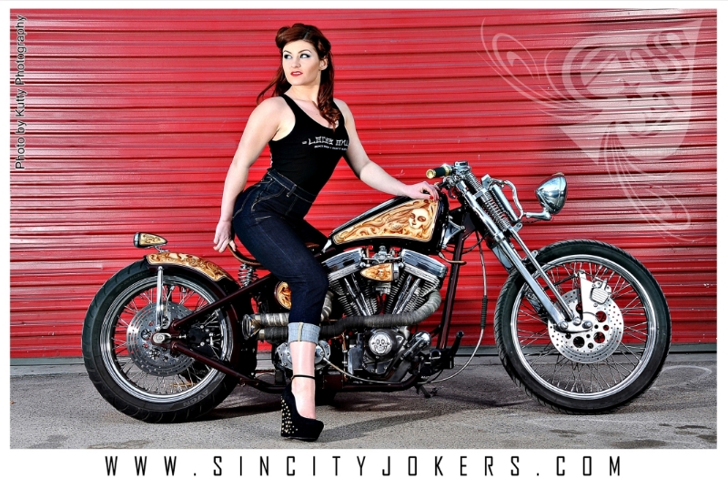 Female model photo shoot of JC Nova in Sosa Metalworks, Las Vegas