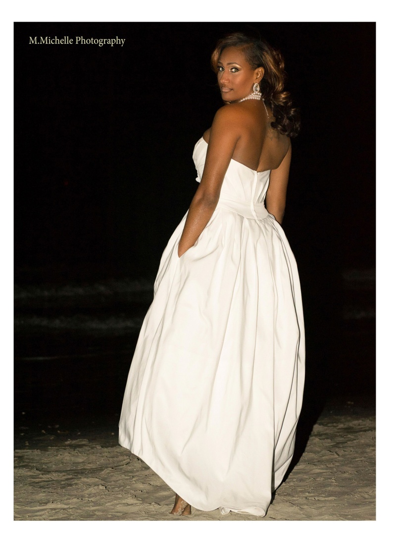 Female model photo shoot of M Michelle in Isle of Palms Beach