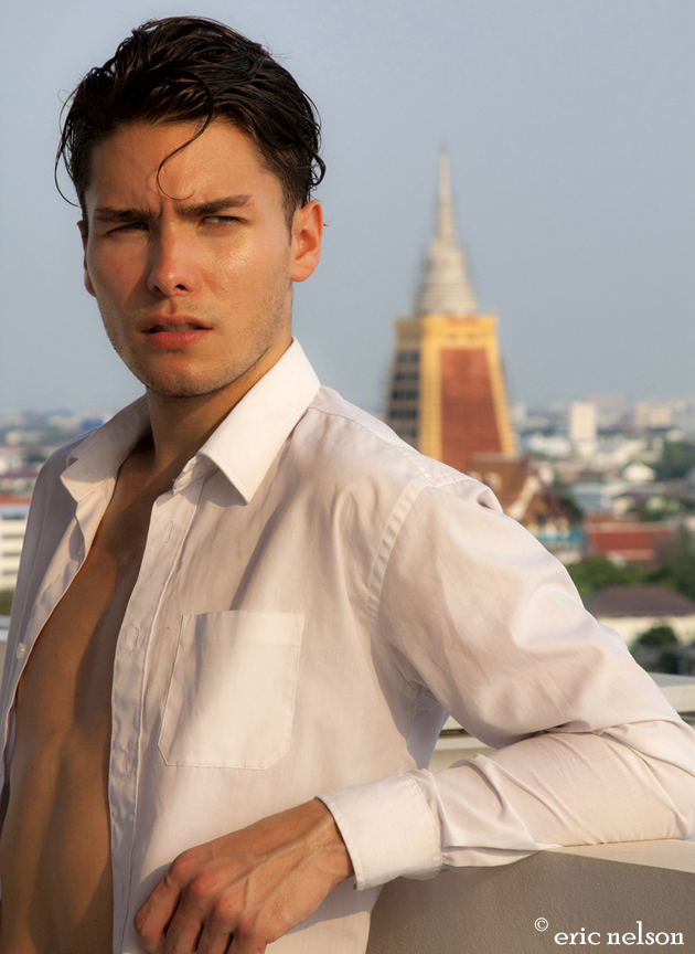 Male model photo shoot of Eric Nelson and Artur Tselishchev in Bangkok Studio