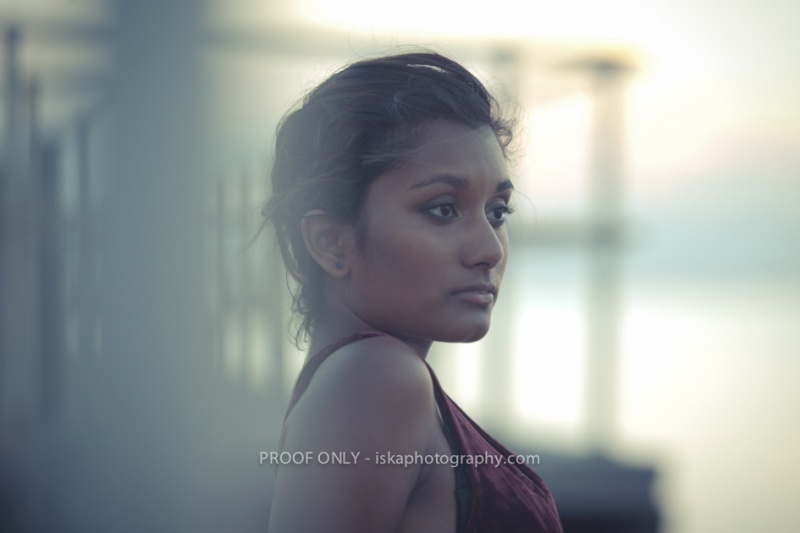 Female model photo shoot of Thara Vidya by ISKA Photography in Melbourne, Australia