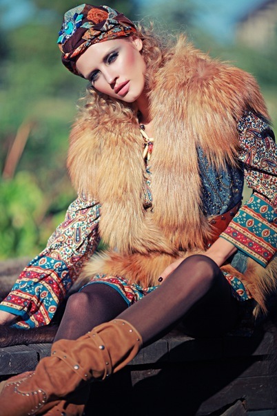 Female model photo shoot of Anastasia Kataurova make up and styling in Russia