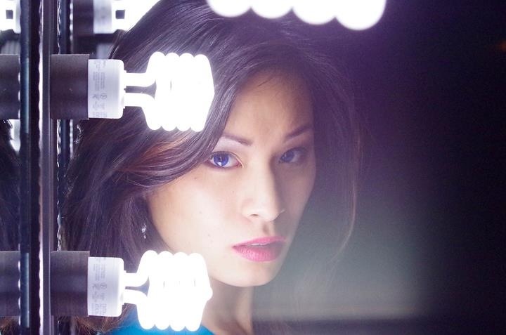 Female model photo shoot of Jenn Shin in Studio Four Dallas