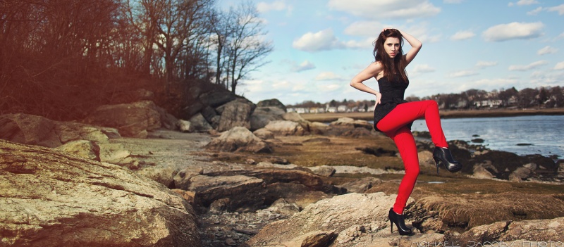 Female model photo shoot of lindsay_scott by Michael J Bambuch in Quincy, MA