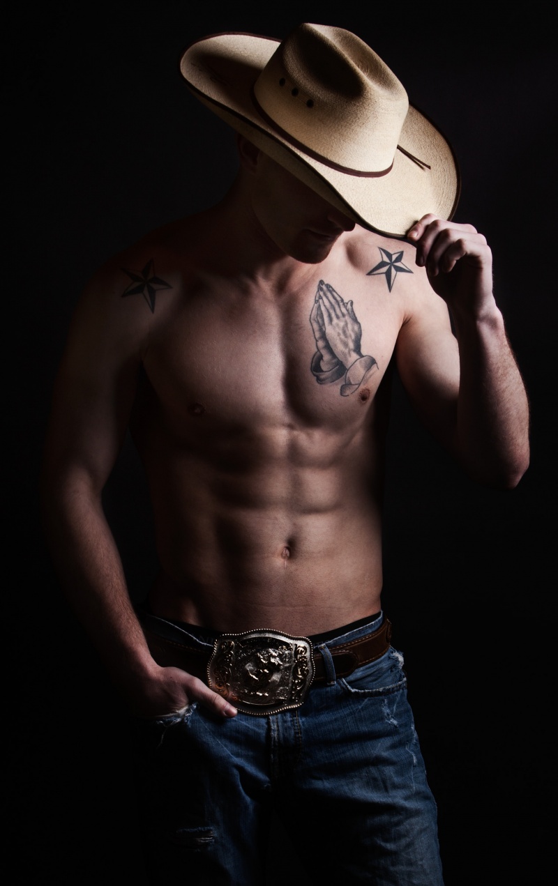 Male model photo shoot of Asphalt Cowboy