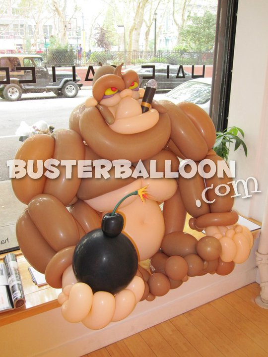 Male model photo shoot of Buster Balloon