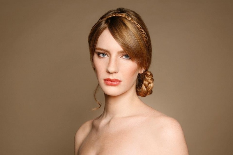 Female model photo shoot of Bebe J Makeup in Paris, France