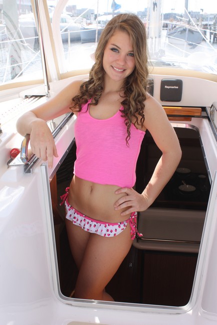 Female model photo shoot of Amanda M Robertson by Wild Bill Photography in Massey's Yacht's
