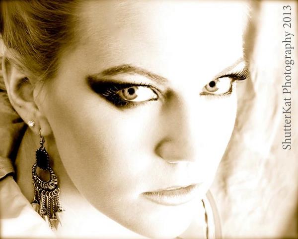 Female model photo shoot of DeniseS by ShutterKat Photography in Buffalo, NY, makeup by Makeup by Jodie McGuire