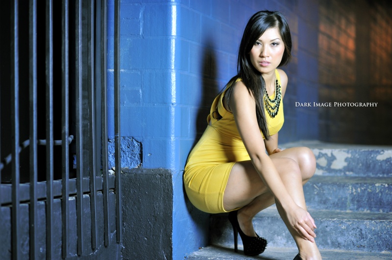 Female model photo shoot of Dark Image Productions and Mimi Le Inc