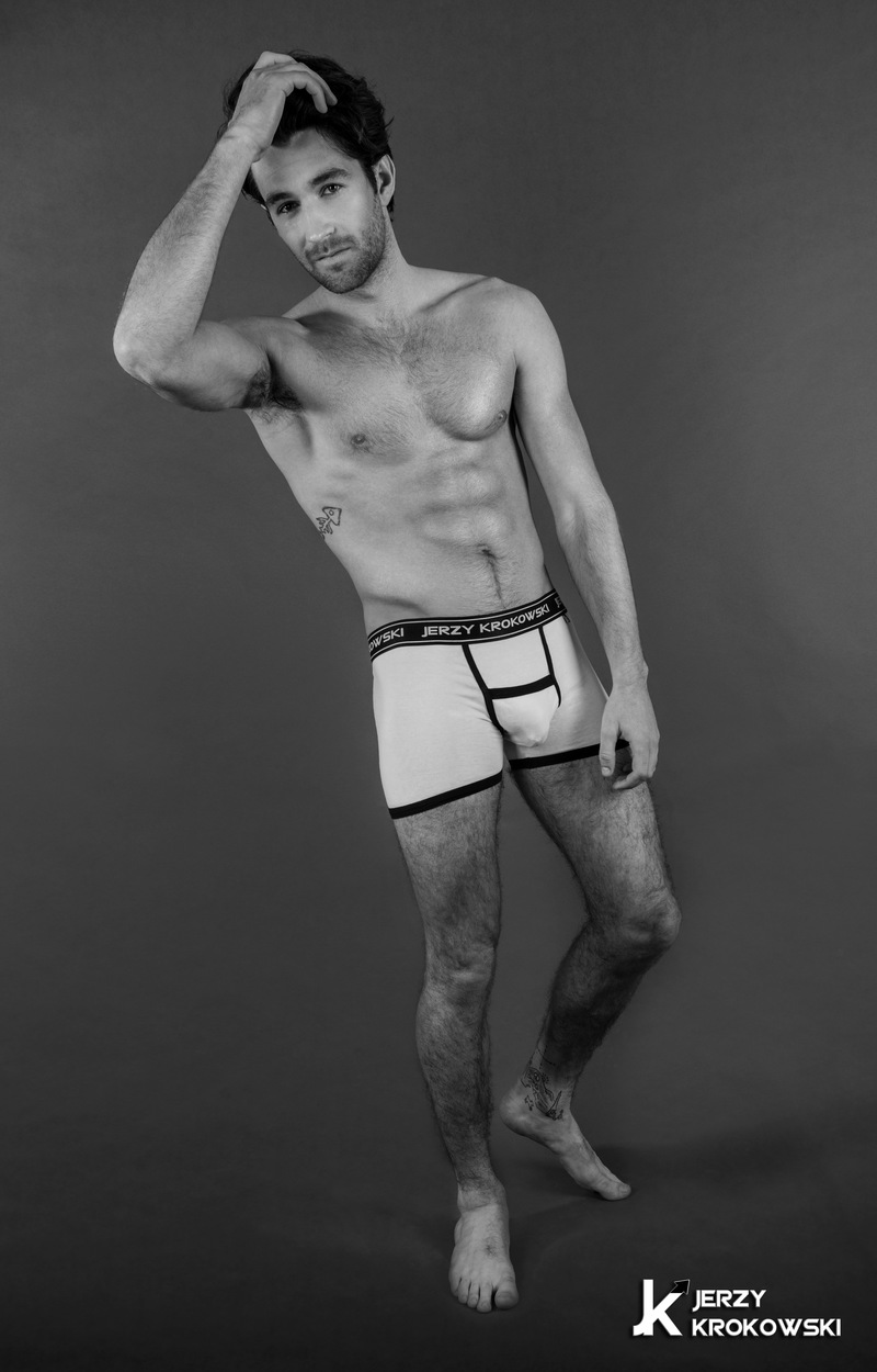 Male model photo shoot of JK Underwear and Wagtail