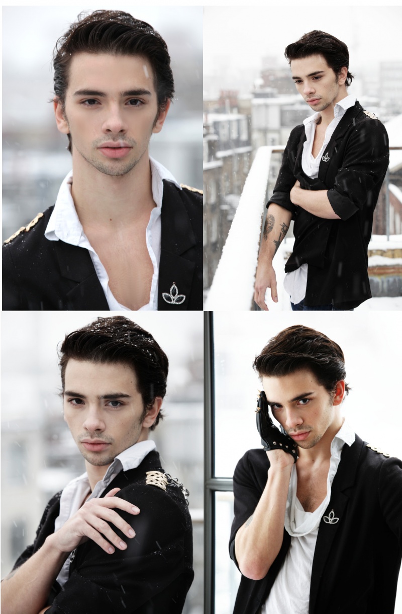 Male model photo shoot of Jaime looks by Andrew J Eastwood in London