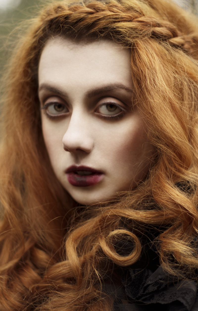 Female model photo shoot of Victoria Holdstock MUA and Lily La Rousse by Charis Talbot-Jones