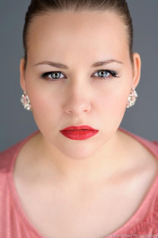 Female model photo shoot of KS makeup