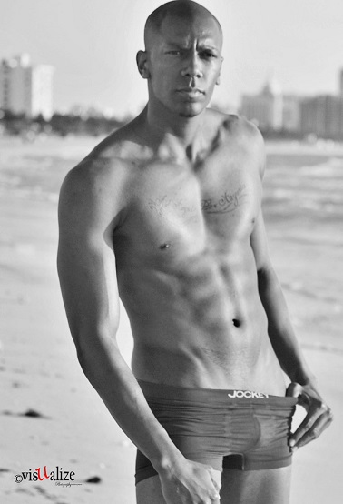 Male model photo shoot of Medor in Miami Beach, Florida