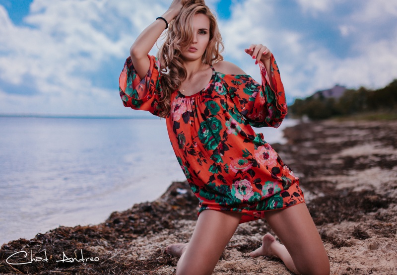 Male and Female model photo shoot of Chad Andreo Photo-Video and FoxElen in Key West, FL