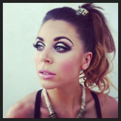 Female model photo shoot of Make Up by Lyndsey in Gibraltar, Spain