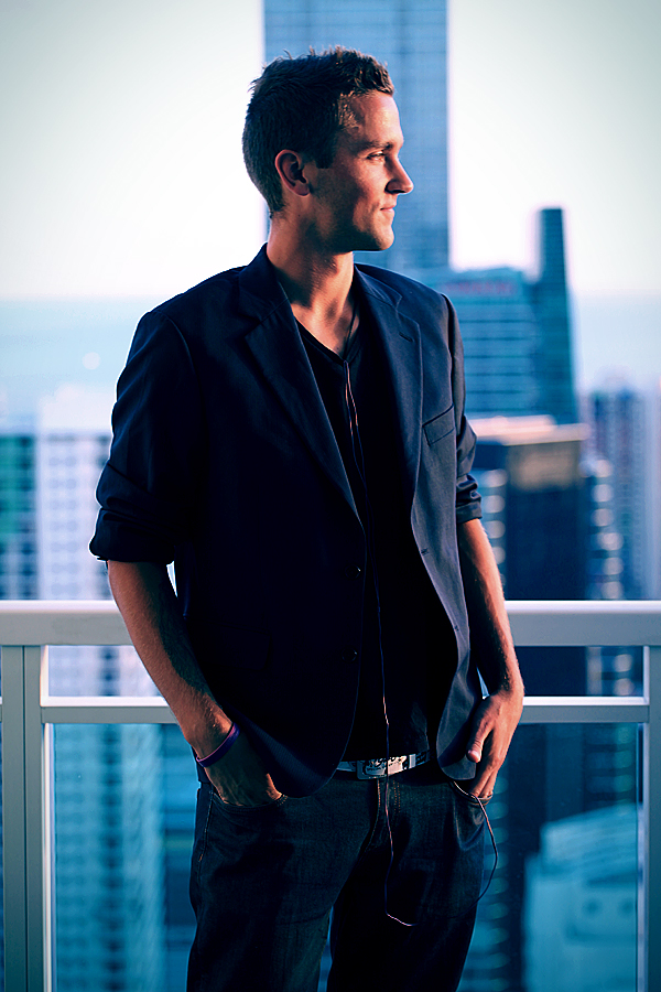 Male model photo shoot of Markko H in Brickell, Miami