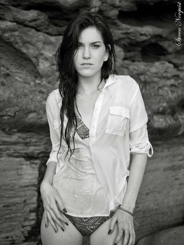 Female model photo shoot of Maggie Clarke in Sunset Cliffs, CA
