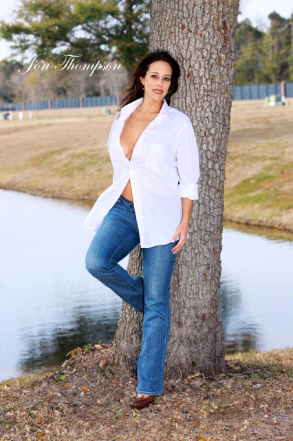 Female model photo shoot of Aimee A by Jon Thompson Photograph in Cherry Grove, SC