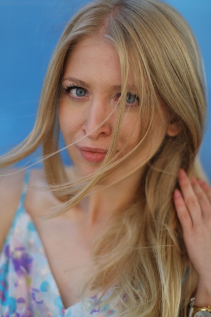 Female model photo shoot of Irina Leksina in San Francisco