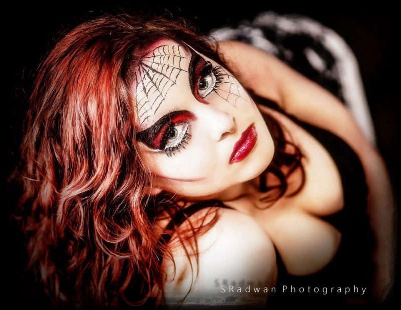 Female model photo shoot of RarexCandy Makeup by SRadwan Photography