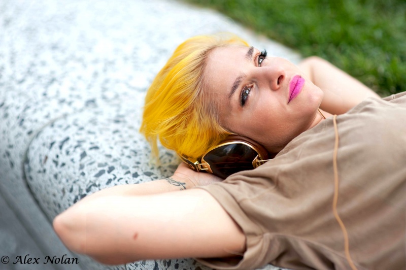 Female model photo shoot of Alex Nolan Photography in The High Line, NY, NY