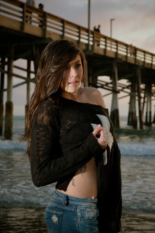Female model photo shoot of Amy Greco  in Newport beach, CA